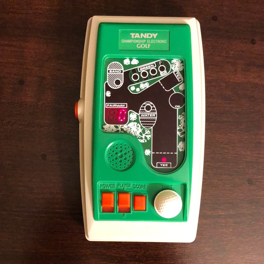 Vintage Tandy Championship Electronic Golf (Circa Early 1980s)